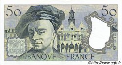 50 Francs QUENTIN DE LA TOUR FRANCIA  1982 F.67.08 AU