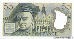 50 Francs QUENTIN DE LA TOUR FRANCIA  1983 F.67.09 FDC