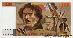 100 Francs DELACROIX modifié FRANCIA  1980 F.69.04a EBC+