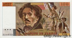 100 Francs DELACROIX modifié FRANCIA  1981 F.69.05 AU
