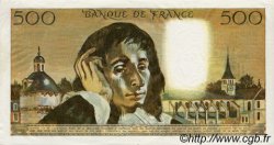 500 Francs PASCAL FRANKREICH  1969 F.71.03 VZ to fST