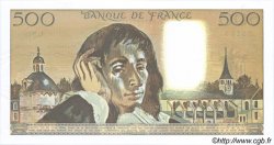 500 Francs PASCAL Fauté FRANCE  1992 F.71.49 UNC-