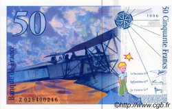 50 Francs SAINT-EXUPÉRY modifié FRANCIA  1996 F.73.02 AU