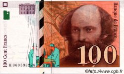 100 Francs CÉZANNE Fauté FRANCIA  1998 F.74.02 EBC