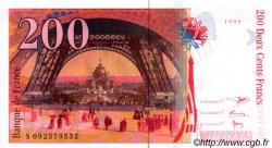 200 Francs EIFFEL FRANKREICH  1999 F.75.05 fST+