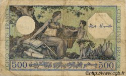 500 Francs ALGÉRIE FRANCE  1943 VF.09.01 B+