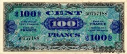 100 Francs DRAPEAU FRANKREICH  1944 VF.20.01 fVZ to VZ