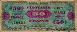 50 Francs FRANCE FRANKREICH  1945 VF.24.02 SGE