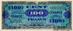 100 Francs FRANCE Annulé FRANCIA  1944 VF.25.09 SC