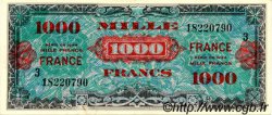 1000 Francs FRANCE FRANCIA  1944 VF.27.03 AU