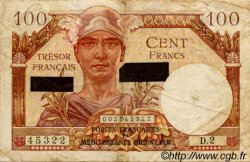 100 Francs SUEZ FRANKREICH  1956 VF.42.01 S to SS