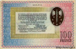 100 Francs BON DE SOLIDARITÉ FRANCE Regionalismus und verschiedenen  1941 KL.10B1 fVZ