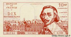 10 Nouveaux Francs RICHELIEU FRANCE regionalismo e varie  1960  AU