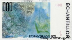 200 Francs EIFFEL, type Ravel FRANCE regionalismo e varie  1995  FDC