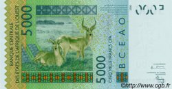 5000 Francs WEST AFRIKANISCHE STAATEN  2003 P.117Aa ST