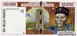 10000 Francs ESTADOS DEL OESTE AFRICANO  1997 P.914S SC+