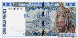 5000 Francs STATI AMERICANI AFRICANI  1998 P.413Df q.FDC