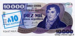 10000 Pesos argentinos ARGENTINA  1985 P.322a FDC