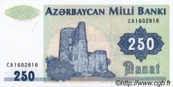 250 Manat AZERBAIGAN  1992 P.13b FDC