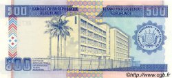 500 Francs  BURUNDI  1999 P.38b FDC