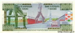 5000 Francs BURUNDI  2003 P.42b UNC