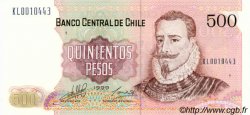 500 Pesos CHILI  1999 P.153e NEUF