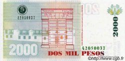2000 Pesos KOLUMBIEN  2001 P.451b ST