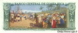 5 Colones COSTA RICA  1992 P.236e ST