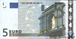 5 Euro EUROPA  2002 €.100.10 UNC