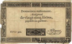 25 Livres FRANCIA  1793 Laf.168 BC