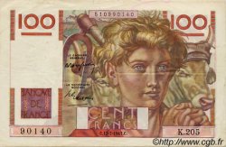 100 Francs JEUNE PAYSAN FRANCIA  1945 F.28 BB