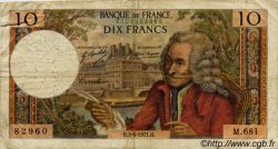 10 Francs VOLTAIRE FRANCE  1963 F.62 G