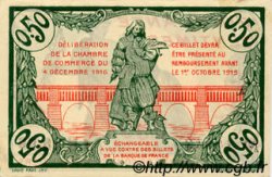 50 Centimes FRANCE Regionalismus und verschiedenen Béziers 1916 JP.027.20 ST