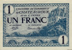1 Franc FRANCE regionalismo y varios Chateauroux 1920 JP.046.26 FDC