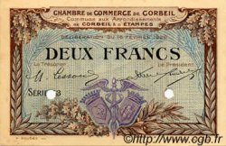 2 Francs Spécimen FRANCE regionalismo y varios Corbeil 1920 JP.050.06 FDC