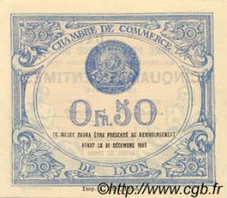 50 Centimes FRANCE regionalism and miscellaneous Lyon 1920 JP.077.20 UNC