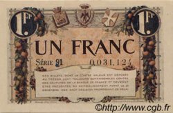 1 Franc FRANCE regionalism and various Nice 1920 JP.091.11 UNC