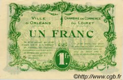 1 Franc FRANCE regionalismo y varios Orléans 1915 JP.095.06 FDC