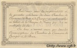50 Centimes FRANCE regionalism and miscellaneous Quimper et Brest 1915 JP.104.01 UNC