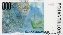 200 Francs EIFFEL, type Ravel FRANCE regionalism and miscellaneous  1992  UNC