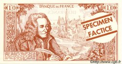 10 Francs VOLTAIRE FRANCE regionalismo e varie  1963  FDC
