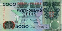 5000 Cedis GHANA  2000 P.34e UNC