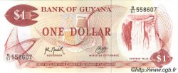 1 Dollar GUYANA  1966 P.21g UNC