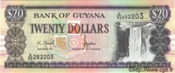 20 Dollars GUIANA  1996 P.30 UNC