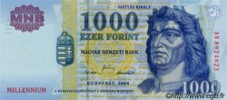 1000 Forint HUNGRíA  2000 P.185 FDC