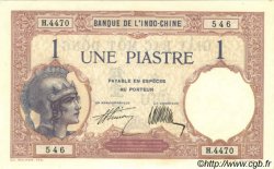 1 Piastre INDOCINA FRANCESE  1931 P.048b q.FDC