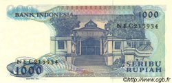 1000 Rupiah INDONESIA  1987 P.124a FDC