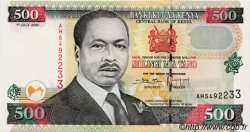 500 Shillings KENYA  2001 P.39d q.FDC