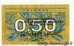 0,50 Talonas  LITUANIA  1991 P.31b