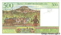 500 Francs - 100 Ariary MADAGASCAR  1994 P.075a UNC